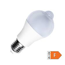 LED SIJ. 10W PIR SENZOR LS-A60|PIR-E27|10-CW